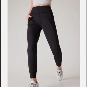 Athleta Black Jogger Pants